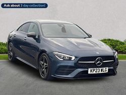 Blue Used 2023 Mercedes CLA200 AMG Line Premium Coupe | £25,163 (Fair price)