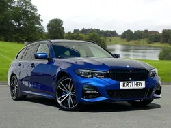 Blue Used 2022 BMW 330e M Sport Estate | £24,495 (Fair price)