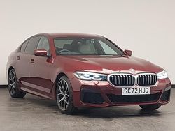 Red Used 2023 BMW 520 M Sport Sedan | £31,798 (A bit pricey)