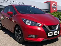 Used 2018 Nissan Micra Tekna Hatchback | £10,864 (Fair price)