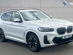White Used 2022 BMW iX3 M Sport SUV | £28,678 (Good price)