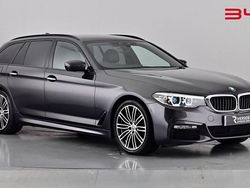 Slate grey Used 2018 BMW 520 M Sport Estate | £17,480 (Fair price)