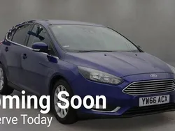 Blue Used 2016 Ford Focus Titanium Hatchback | £6,290 (Good price)