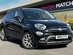 Black Used 2016 Fiat 500X Cross Plus SUV | £6,841 (Fair price)