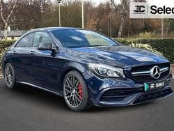 Blue Used 2018 Mercedes CLA45 AMG AMG Coupe | £22,985 (Fair price)