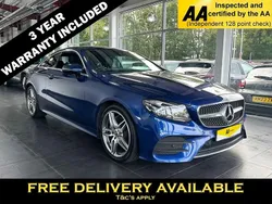 Blue Used 2020 Mercedes E220 AMG Line Premium Coupe | £21,995 (Fair price)