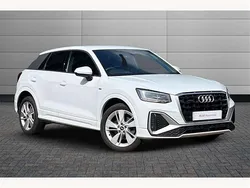 Glacier white Used 2022 Audi Q2 S-Line SUV | £25,595 (A bit pricey)