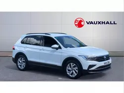 White Used 2021 VW Tiguan Life SUV | £17,418 (Good price)