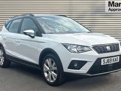 White Used 2019 Seat Arona SE Technology SUV | £10,255 (Fair price)
