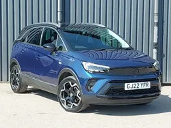 Blue Used 2022 Vauxhall Crossland Ultimate SUV | £16,498 (Fair price)