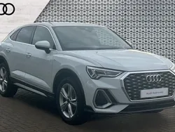 White Used 2024 Audi Q3 Sportback S-Line SUV | £33,960 (Fair price)