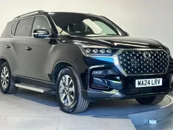 Black Used 2024 Ssangyong Rexton SUV | £32,950 (Fair price)