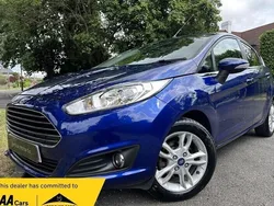 Blue Used 2014 Ford Fiesta Zetec Hatchback | £5,490 (Fair price)