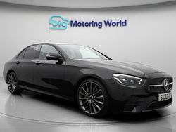 Black Used 2022 Mercedes E200 AMG line Sedan | £34,200 (Expensive)