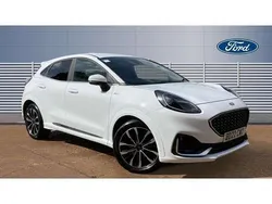 White Used 2022 Ford Puma Gen-E ST-Line SUV | £18,489 (Fair price)