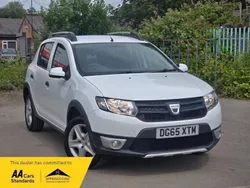 White Used 2015 Dacia Sandero Ambiance Hatchback | £4,250 (Fair price)