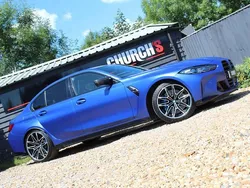 Blue Used 2021 BMW M3 Competition Edition Sedan | £60,990 (Expensive)