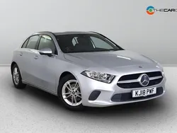 Silver Used 2018 Mercedes A180 SE Hatchback | £12,975 (Good price)