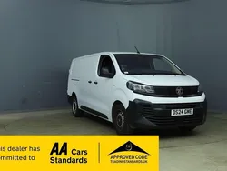 White Used 2024 Vauxhall Vivaro S Van | £18,995 (A bit pricey)