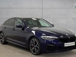 Blue Used 2021 BMW 530 M Sport | £31,995 (A bit pricey)