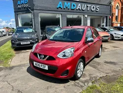 Red Used 2016 Nissan Micra Hatchback | £3,495 (Fair price)