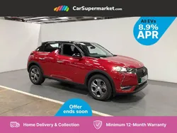 Red Used 2022 DS Automobiles DS3 Crossback E-Tense Bastille SUV | £11,197 (Fair price)