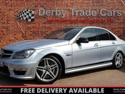 Silver Used 2013 Mercedes C63 AMG AMG Sedan | £22,990 (Fair price)