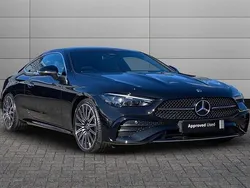 Obsidian black Used 2025 Mercedes CLE300 AMG Line Premium Plus Coupe | £49,895 (Good price)