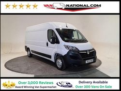 White Used 2022 Vauxhall Movano Edition Van | £13,990 (Fair price)