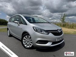 Silver Used 2017 Vauxhall Zafira Tourer Design Edition MPV | £5,990 (Fair price)