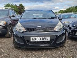 Black Used 2013 Kia Rio Hatchback | £2,295 (A bit pricey)
