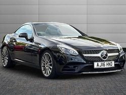 Black Used 2016 Mercedes SLC200 AMG line Cabriolet | £19,495 (A bit pricey)