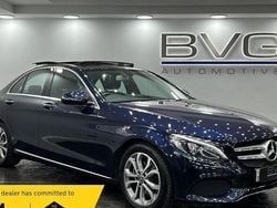Blue Used 2018 Mercedes C220 Premium Sedan | £11,744 (Good price)