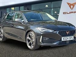 Midnight black Used 2023 Cupra Leon Hatchback | £19,750 (Fair price)