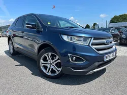 Blue Used 2017 Ford Edge Titanium SUV | £9,995 (Fair price)