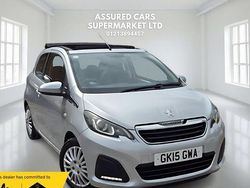 Silver Used 2015 Peugeot 108 Active Hatchback | £3,485 (A bit pricey)