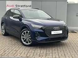 Navarra blue, metallic Used 2023 Audi Q4 e-tron Comfort SUV | £49,950