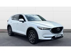 White Used 2017 Mazda CX-5 Inclusive SUV | £11,698 (A bit pricey)