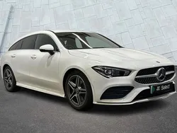 White Used 2019 Mercedes CLA200 Shooting Brake AMG line Estate | £18,500 (Fair price)