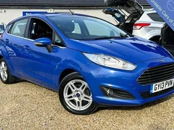 Blue Used 2013 Ford Fiesta Zetec Hatchback | £6,995 (Fair price)