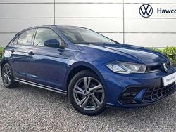 Blue Used 2022 VW Polo R-line Hatchback | £15,495 (Fair price)