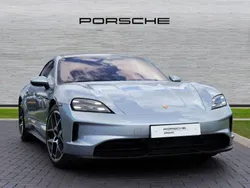 Dolomite silver metallic Used 2024 Porsche Taycan Sedan | £80,000 (Fair price)