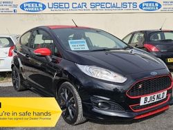 Black Used 2015 Ford Fiesta Zetec Hatchback | £4,675 (Fair price)