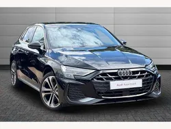 Black New 2025 Audi A3 e-tron S-Line Hatchback | £31,970 (Good price)