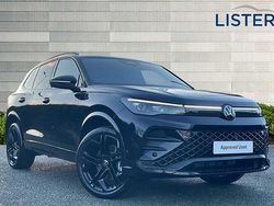 Deep black Used 2025 VW Tiguan R-line SUV | £42,000