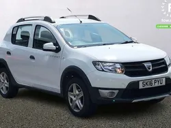 White Used 2015 Dacia Sandero Ambiance Hatchback | £6,999 (A bit pricey)