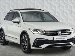 White Used 2023 VW Tiguan R-line SUV | £28,400 (Fair price)
