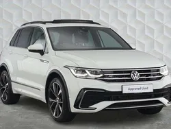 White Used 2023 VW Tiguan R-line SUV | £28,650 (Fair price)