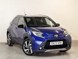 Blue Used 2023 Toyota Aygo Hatchback | £15,298 (A bit pricey)