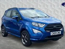 Blue Used 2019 Ford Ecosport ST-Line SUV | £10,395 (Fair price)